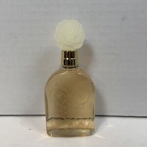 Avon Soft Musk Cologne 2 fl oz Etched Glass Bottle White Rose Cap Splash Vintage